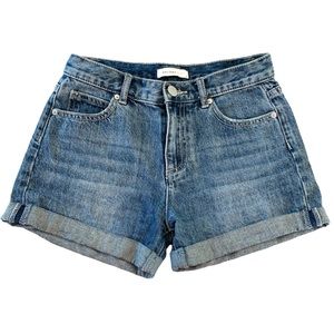 Decjuba Kids Girls cut off denim shorts. Size 12